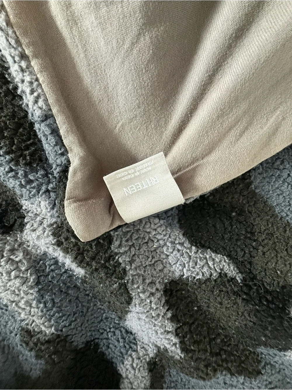 RH Teen Camo Sherpa Bed Throw Blanket